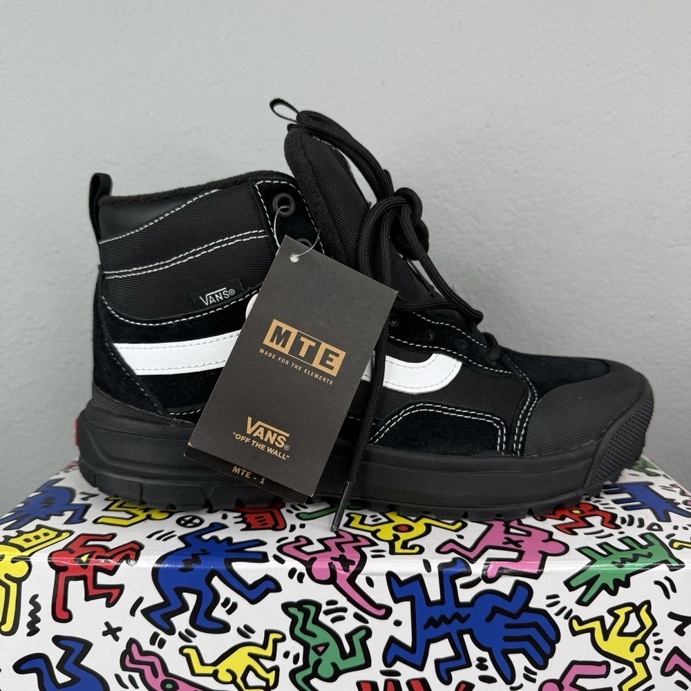 Vans UltraRange Exo Hi MTE-1 Men's Size 6.5/W8 All Weather Boots Black White